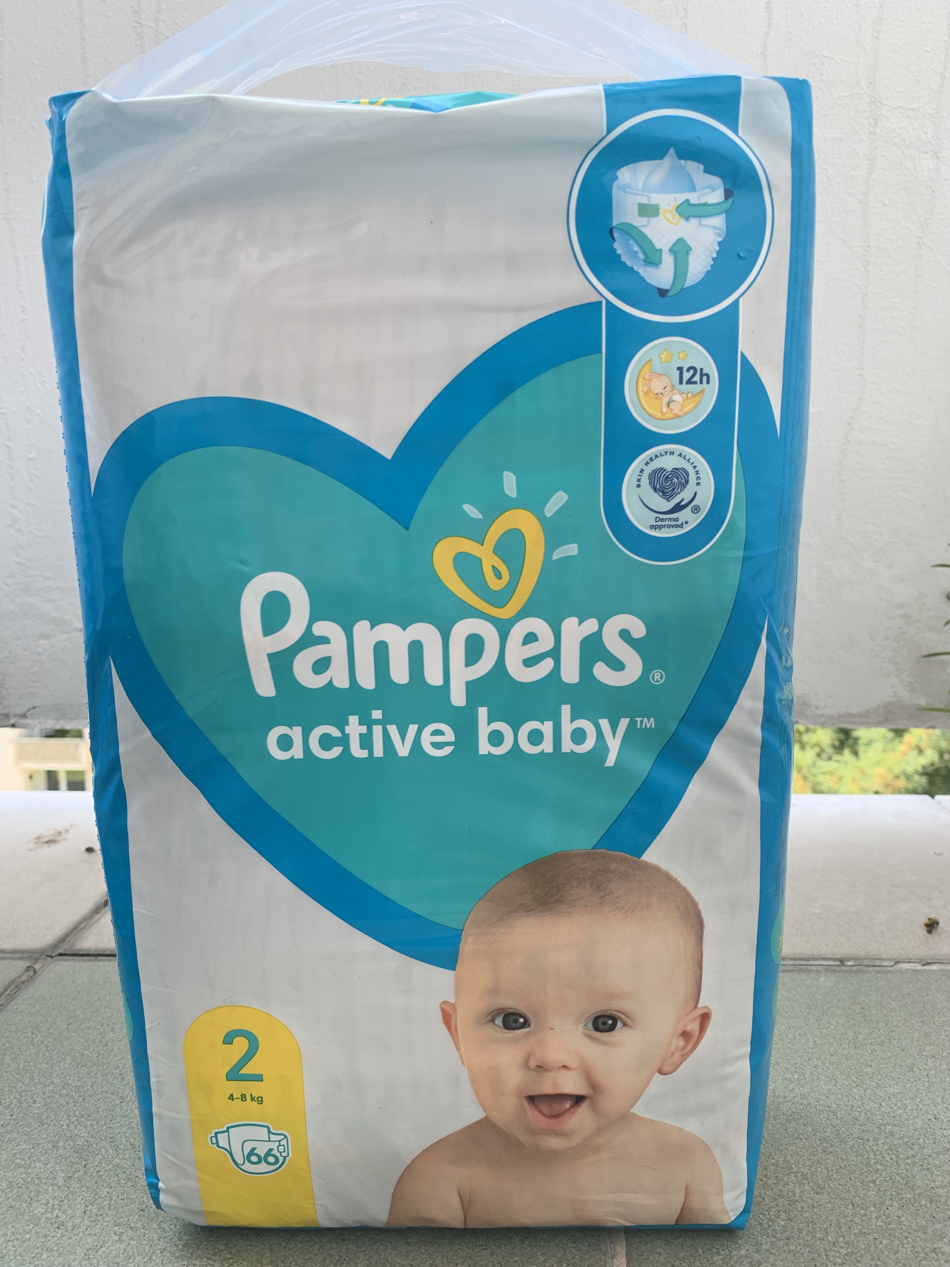 Pampers 2, 66 ks ACTIVE BABY