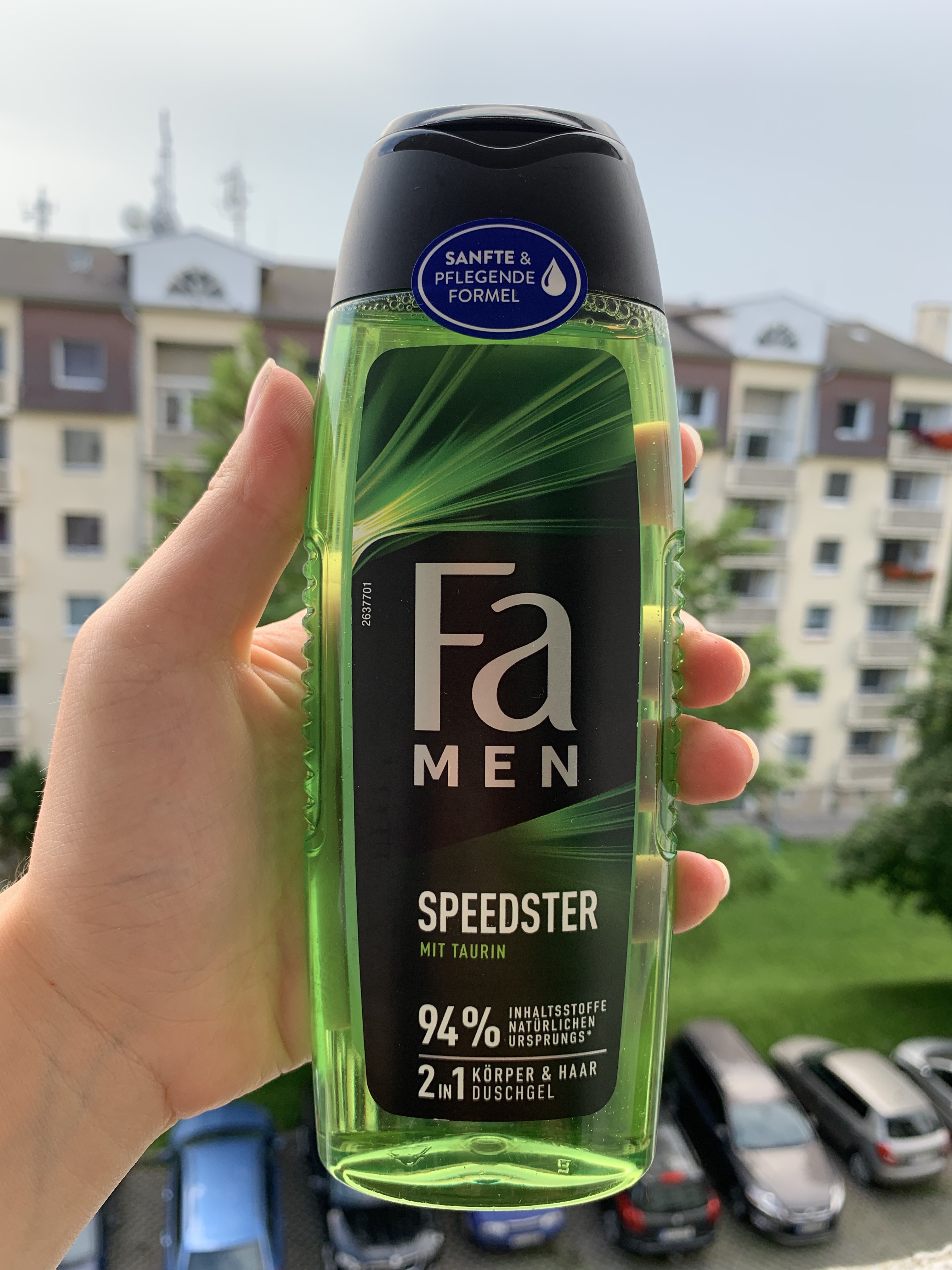 Fa MEN - Speedster - 2v1 na tělo&vlasy