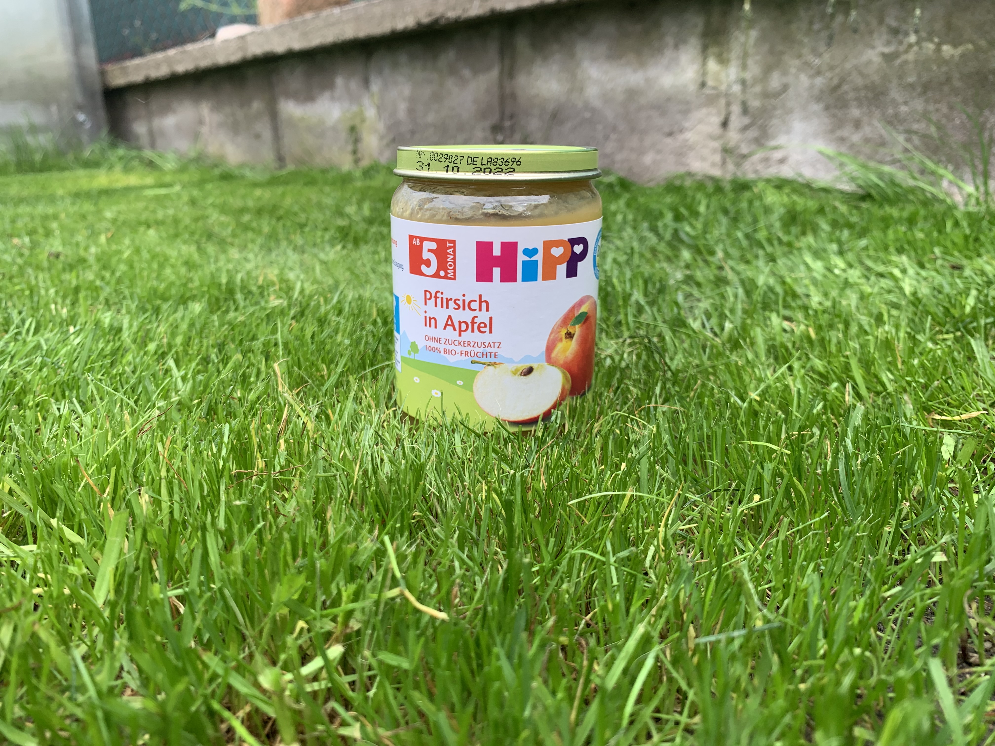 Hipp jablíčko + broskev, 190 g