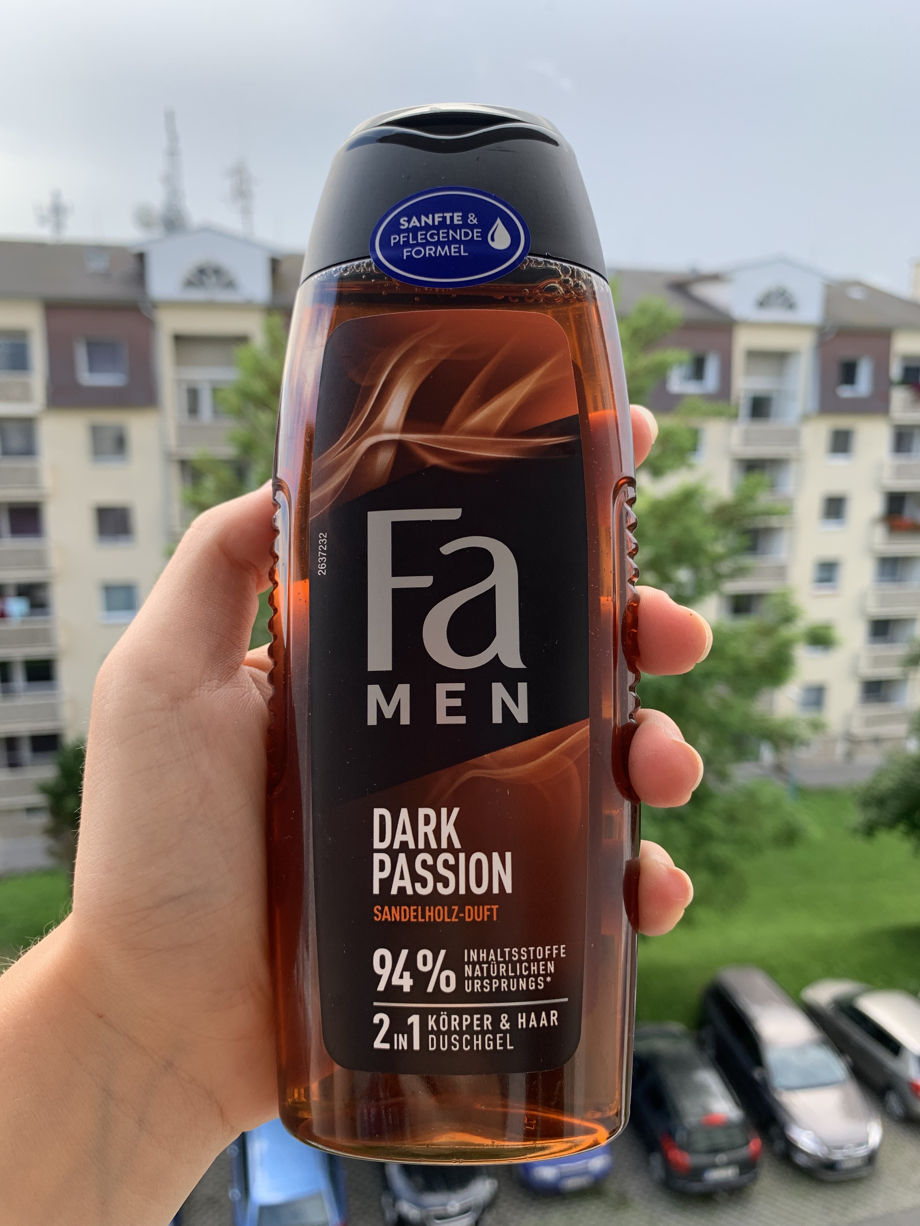 Fa MEN - Dark passion - 2v1 na tělo&vlasy